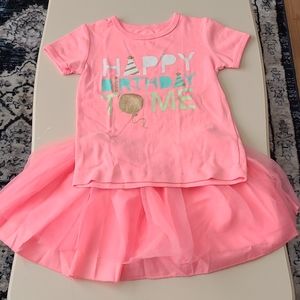 Birthday Tutu Outfit 5T